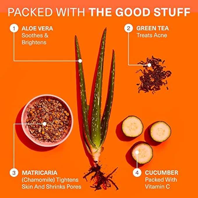 Botanic Tree CLEANSING FACE WASH WITH VITAMIN C FOR ALL SKIN TYPES TO REDUCE ACNE BREAKOUTS, WRINKLES AND DOUBLE CLEANSE WITH GLYCOLIC ACID FACE WASH, 6 FL. OZ - Image 3